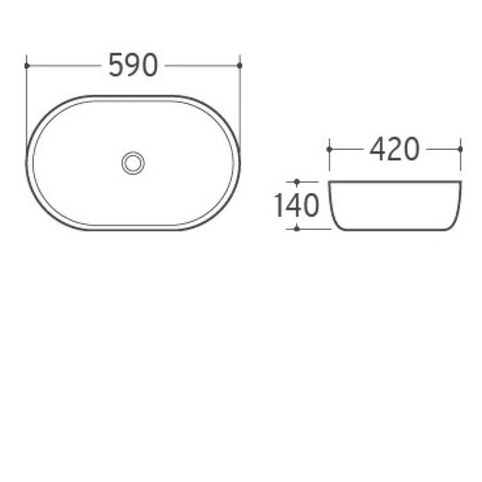 Sapho Dalma 59x42 grijs marmer - Afbeelding 4