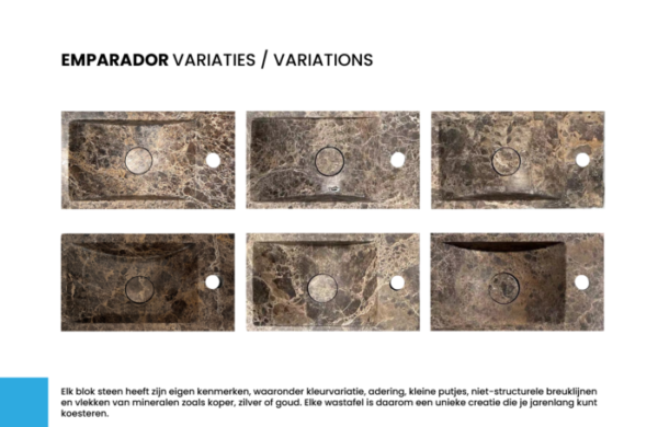 Emprador wasbak 39x22 — изображение 3