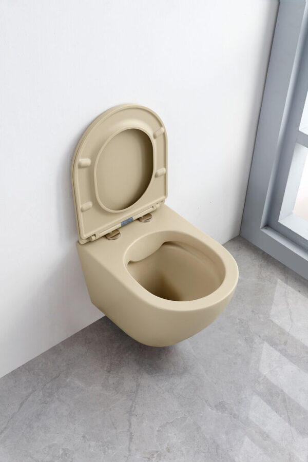 Saniclear Itsi hangtoiletpot mat Ivoor licht — изображение 5