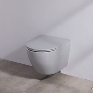 Saniclear Itsi hangtoiletpot mat grijs