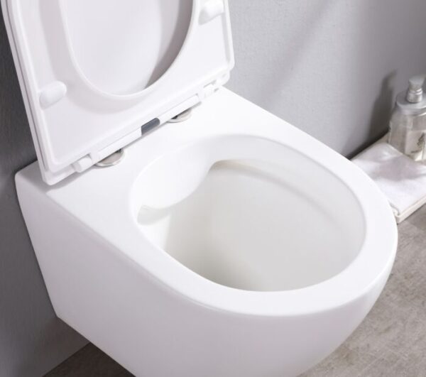 Saniclear Itsie hangtoiletpot mat wit — изображение 4