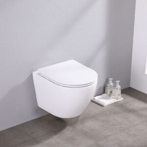 Saniclear Itsie hangtoiletpot wit glans