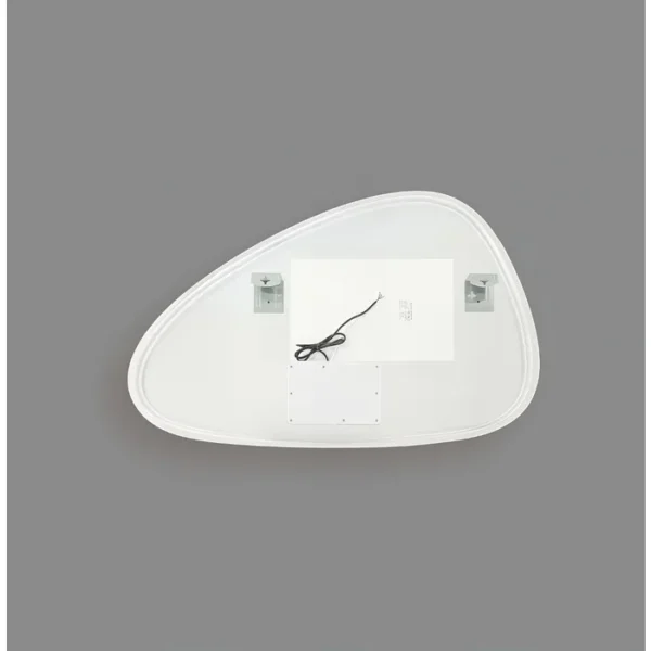 Moderne organische badkamerspiegel met led verlichting 100x62,5cm — изображение 3