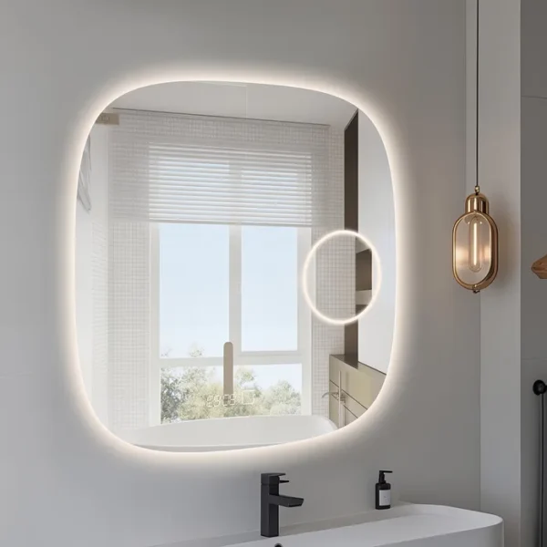 Ovaldo spiegel met verlichting 60x60cm — изображение 2