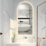 Toog Spiegel met led verlichting 45x100cm