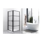Nero Douchecabine 90x90