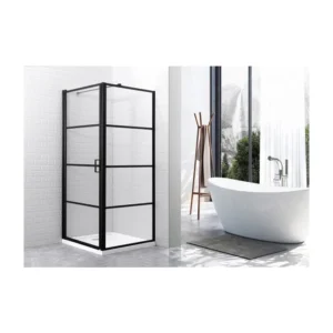 Nero Douchecabine 90x90