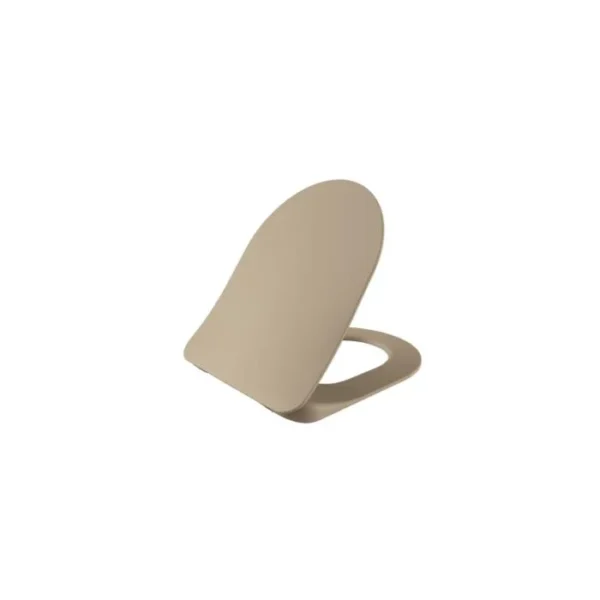 Capuccino wandcloset zitting