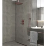 Inbouw Regendouche Rond 30cm – Geborsteld Koper