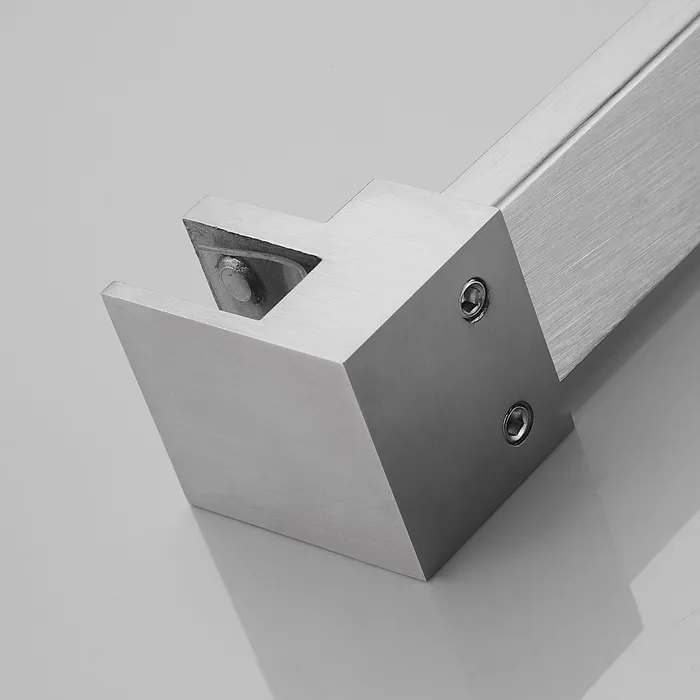 Douchewand Modern 98x200 RVS - Afbeelding 2